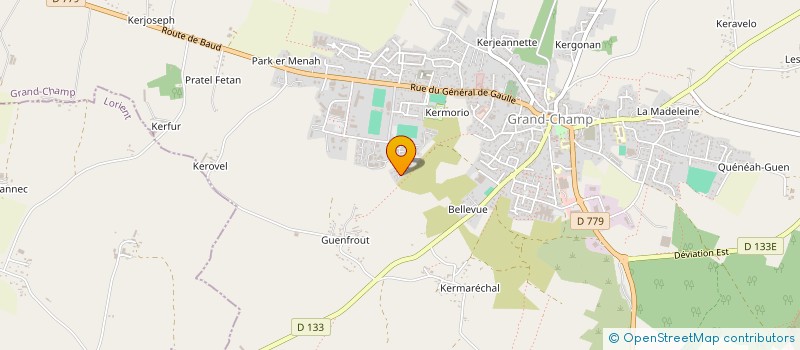 localisation de l'entreprise CROUSTINOL 2  GRAND-CHAMP