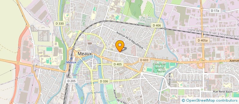 localisation de l'entreprise CROUSTY FAMILY  MEAUX