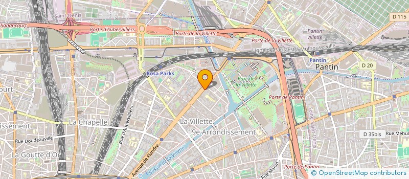 localisation de l'entreprise CROUSTY GEL  PARIS