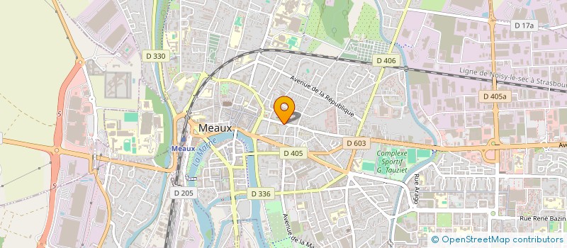 localisation de l'entreprise CROUSTY N'THAI  MEAUX