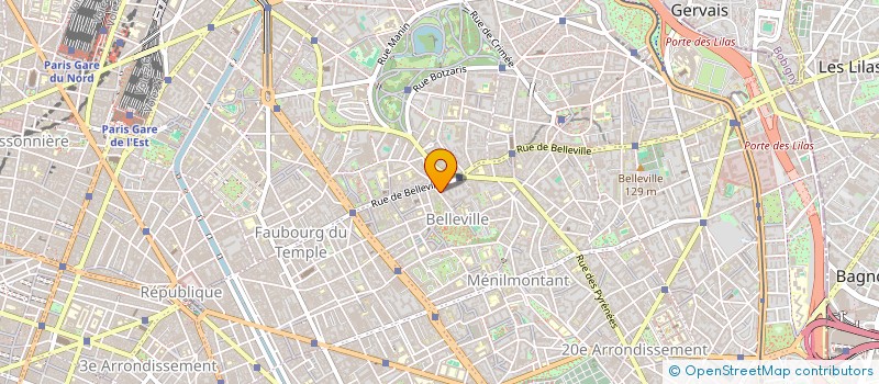 localisation de l'entreprise CROUSTY & PAIN  PARIS