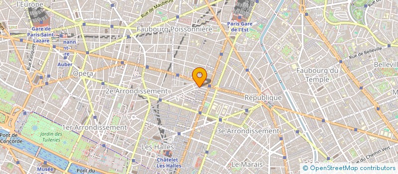 localisation de l'entreprise CROUTON SD à PARIS