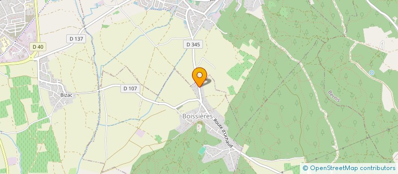 localisation de l'entreprise CROUZEAU à BOISSIERES