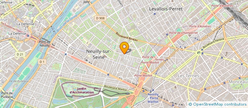 localisation de l'entreprise CROUZET DESIGN STUDIO à NEUILLY-SUR-SEINE