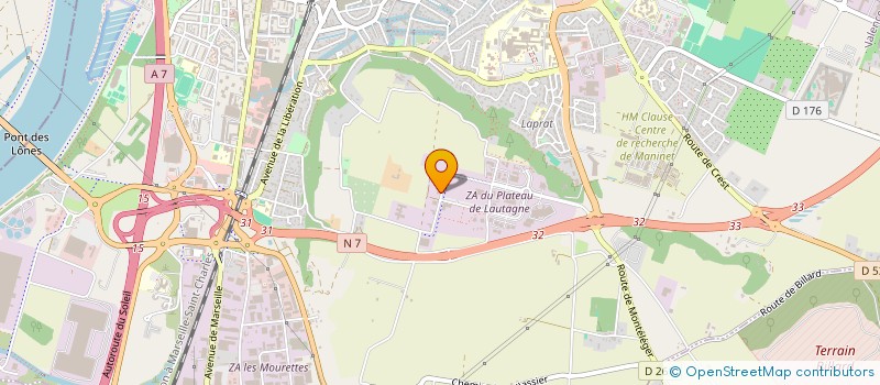 localisation de l'entreprise CROUZET TOPHOLDING  VALENCE