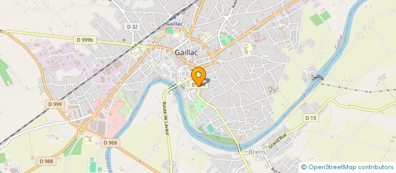 localisation de l'entreprise CROUZIL FORMATIONS à GAILLAC