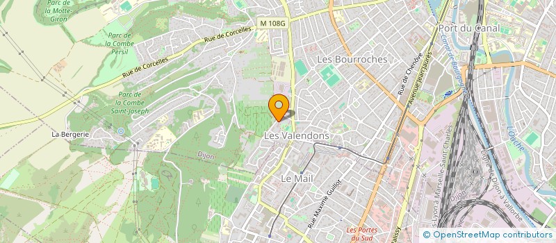 localisation de l'entreprise CROWBELIE PRODUCTIONS  DIJON