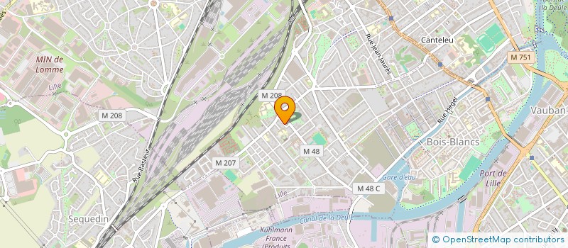 localisation de l'entreprise CROWD CHATELLERAULT 1  LILLE