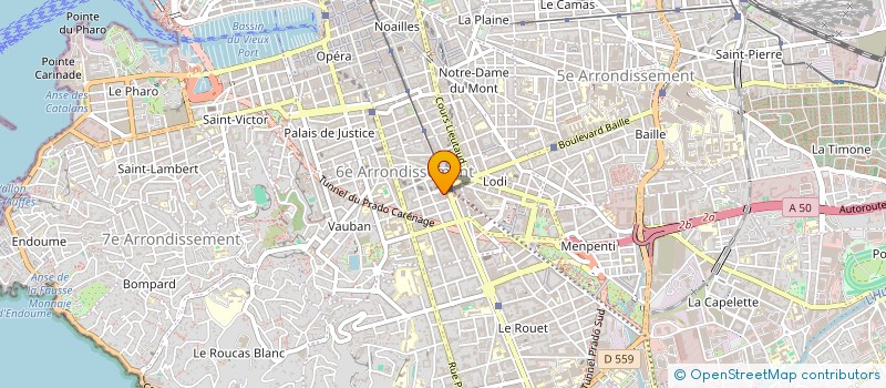 localisation de l'entreprise CROWDFLEX IMMO à MARSEILLE