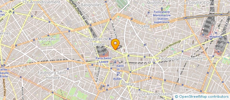 localisation de l'entreprise CROWE FRANCE  PARIS
