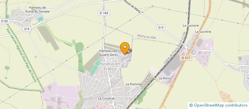 localisation de l'entreprise CROWN  PUISEUX-EN-FRANCE