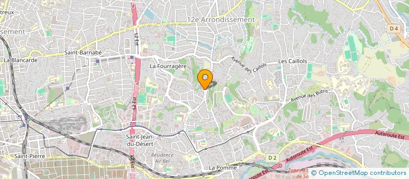 localisation de l'entreprise CROWN ASSET MANAGEMENT  MARSEILLE