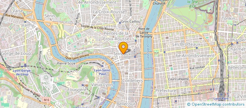 localisation de l'entreprise CROZIER EXPLOITATION à LYON