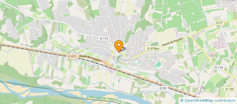 localisation de l'entreprise CROZIER RABIER ALAIN ET CLOTILDE  LAURIS