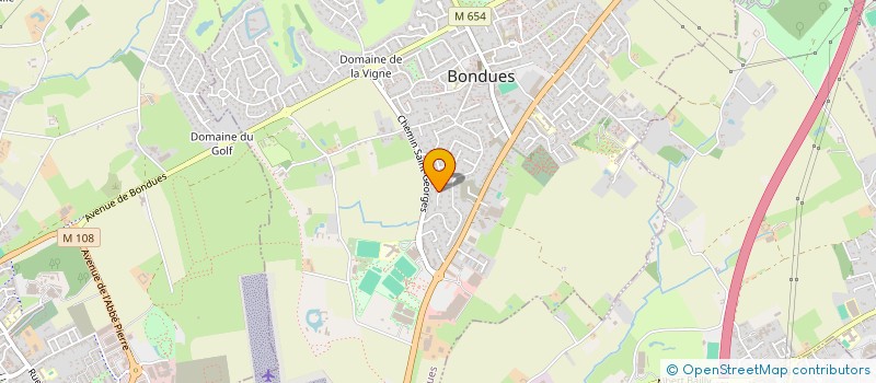 localisation de l'entreprise CROZON  BONDUES