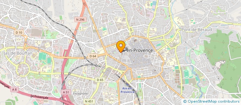 localisation de l'entreprise CRPA à AIX-EN-PROVENCE