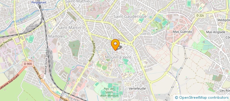 localisation de l'entreprise CRPH à PERPIGNAN