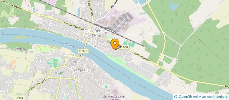 localisation de l'entreprise CRPS à SAINT-DENIS-DE-L'HOTEL
