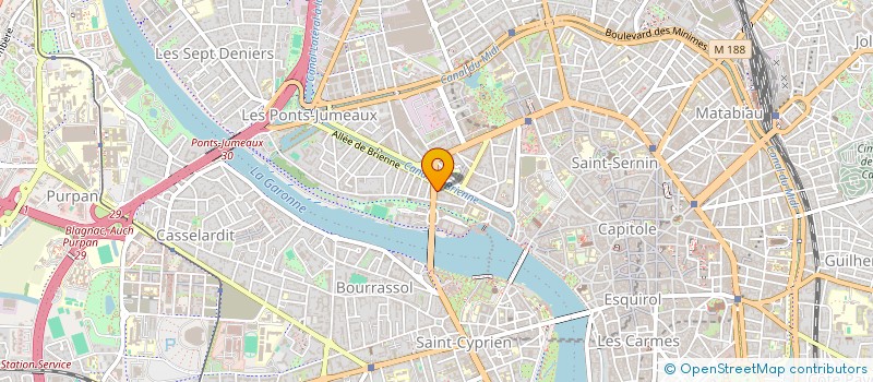 localisation de l'entreprise CRRC  TOULOUSE