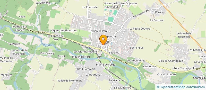 localisation de l'entreprise CRREC à ESVRES