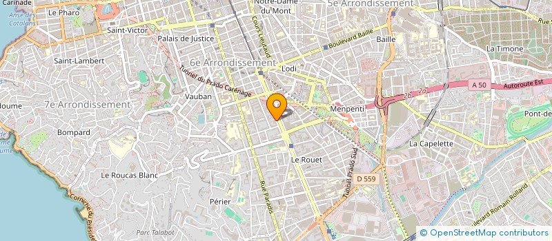 localisation de l'entreprise CRRM à MARSEILLE