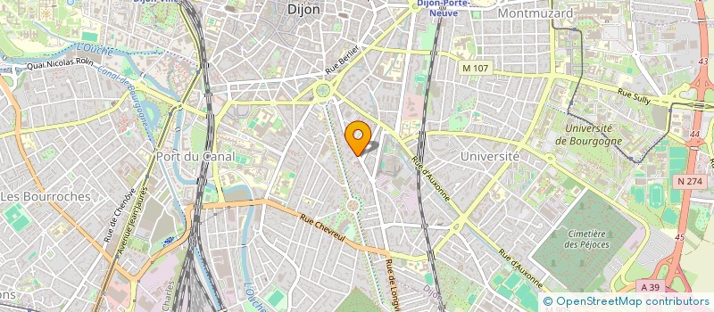 localisation de l'entreprise CRS 2 à DIJON