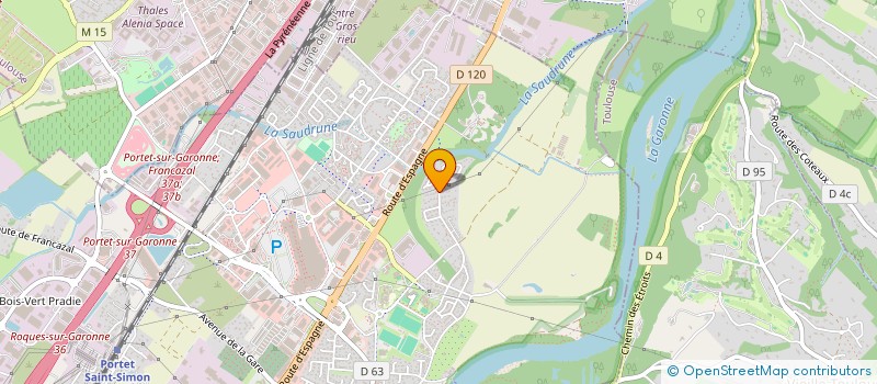 localisation de l'entreprise CRS  PORTET-SUR-GARONNE