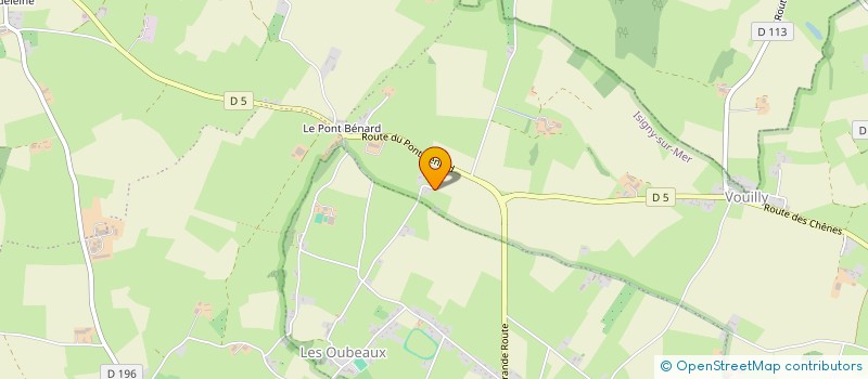 localisation de l'entreprise CRS IMMO  ISIGNY-SUR-MER