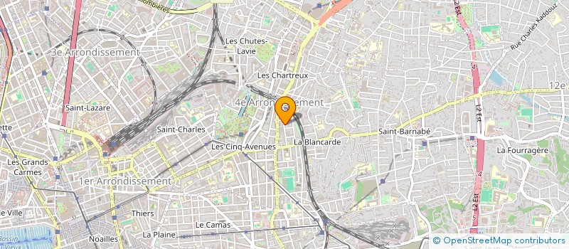 localisation de l'entreprise CRS PACA à MARSEILLE