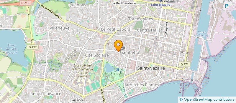localisation de l'entreprise CRT CONSEILS  SAINT-NAZAIRE