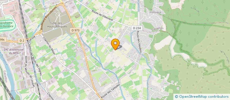 localisation de l'entreprise CRT COQUELICOT  CAVAILLON