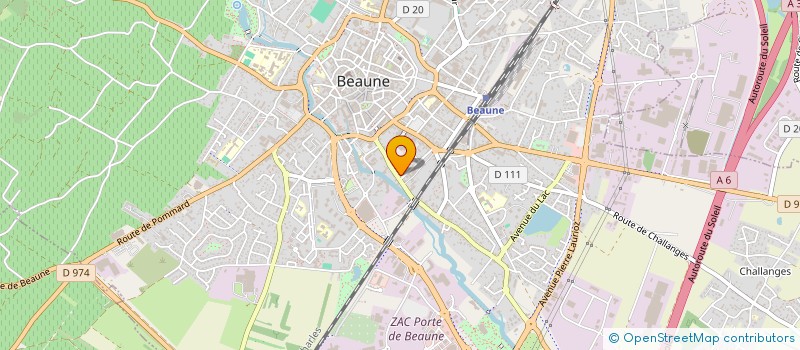 localisation de l'entreprise CRTB à BEAUNE