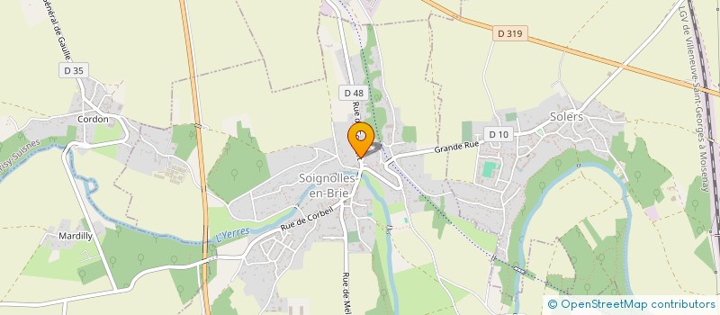 localisation de l'entreprise CRTM  SOIGNOLLES-EN-BRIE