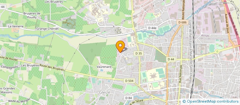localisation de l'entreprise CRTP à GLEIZE