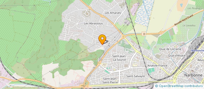 localisation de l'entreprise CRTV RESTAURATION  NARBONNE