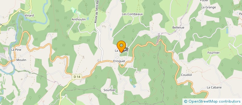 localisation de l'entreprise CRU FAMILY  CHAMPIS