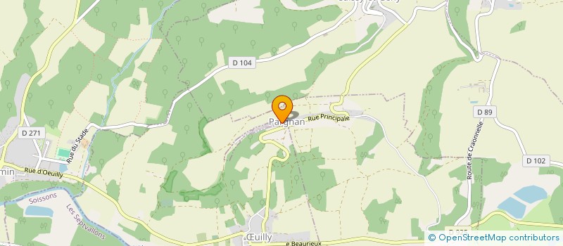 localisation de l'entreprise CRUCIFIX-LAVERGNE  PARGNAN