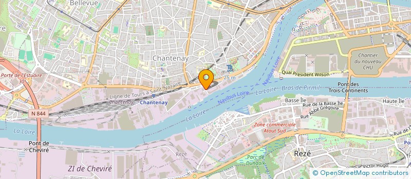 localisation de l'entreprise CRUCY CLUB à NANTES