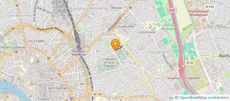 localisation de l'entreprise CRUEGHE MARION DEVANT STEPHANE  TOULOUSE