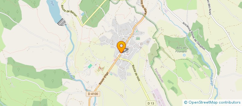 localisation de l'entreprise CRUISE SKATEBOARD à FORCALQUIER