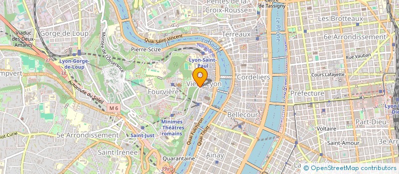 localisation de l'entreprise CRUISE STUDIO  LYON