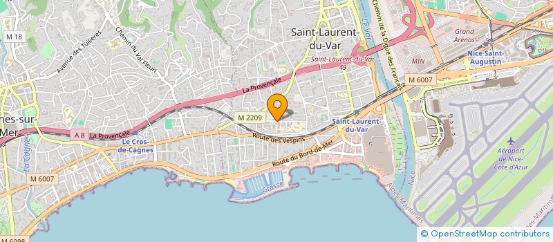 localisation de l'entreprise CRUMBYDOU à SAINT-LAURENT-DU-VAR