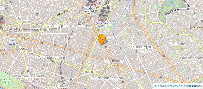 localisation de l'entreprise CRUNK  PARIS