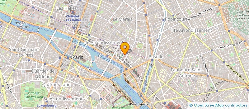 localisation de l'entreprise CRUS  PARIS