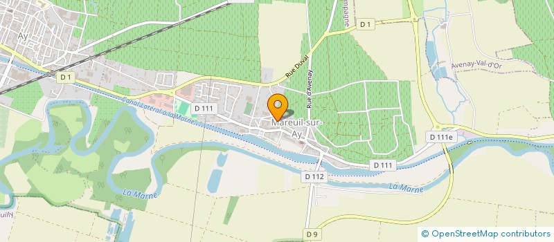 localisation de l'entreprise CRUS ET DOMAINES D'EXCEPTIONS à AY-CHAMPAGNE