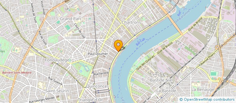 localisation de l'entreprise CRUS ET MILLESIMES INVESTISSEMENT à BORDEAUX