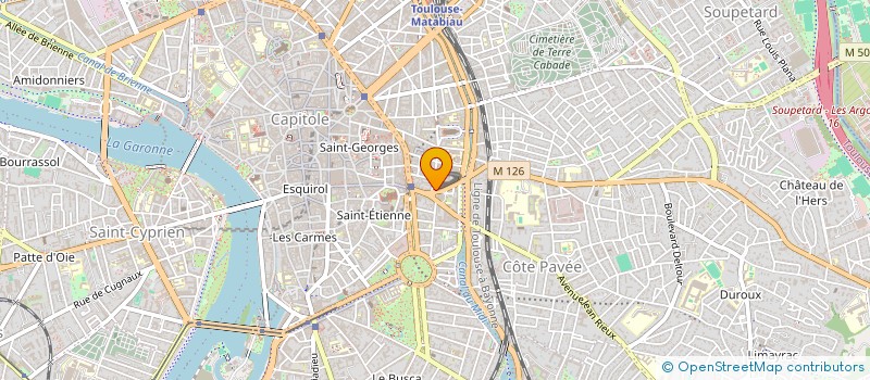 localisation de l'entreprise CRUSH  TOULOUSE