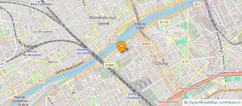 localisation de l'entreprise CRUSH A TALENTS  CLICHY