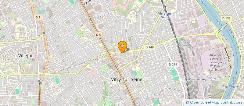 localisation de l'entreprise CRUSH LOVE & SEASONS à VITRY-SUR-SEINE