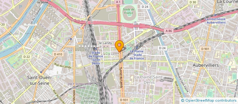 localisation de l'entreprise CRUST 245 à SAINT-DENIS